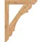 Ekena Millwork Olympic Slat Smooth Bracket, Western Red Cedar, 3 1/2"W x 28"D x 36"H BKT04X28X36OLY06SWR - alternate 2